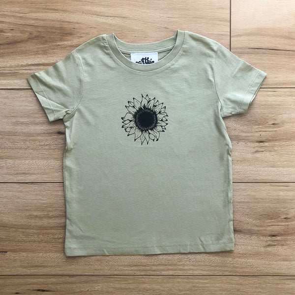 Mini Earthlings Sunflower Tee