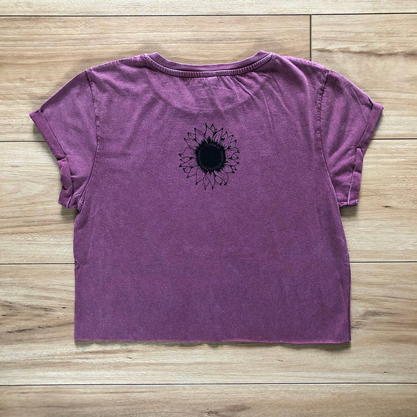 It's All Life Crop Tee