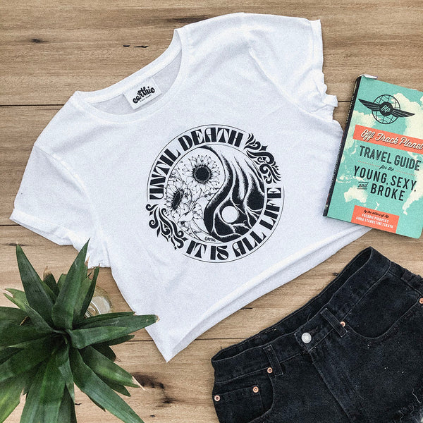 It's All Life Crop Tee