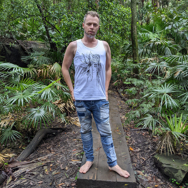 Flower Girl Mens Tank