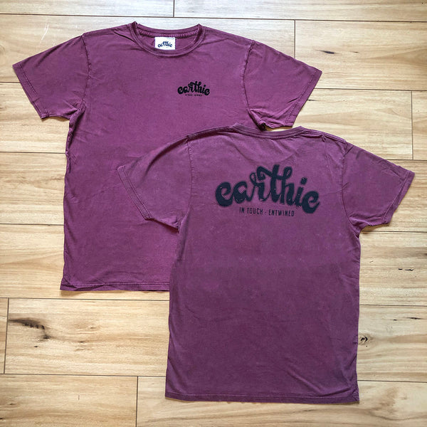 Earthie Tee – Logo Front and Back