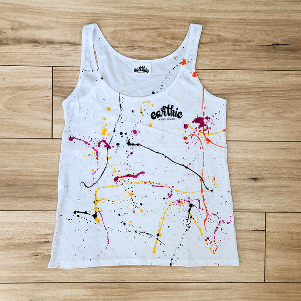 Ink Splatter Loose Fit Singlet