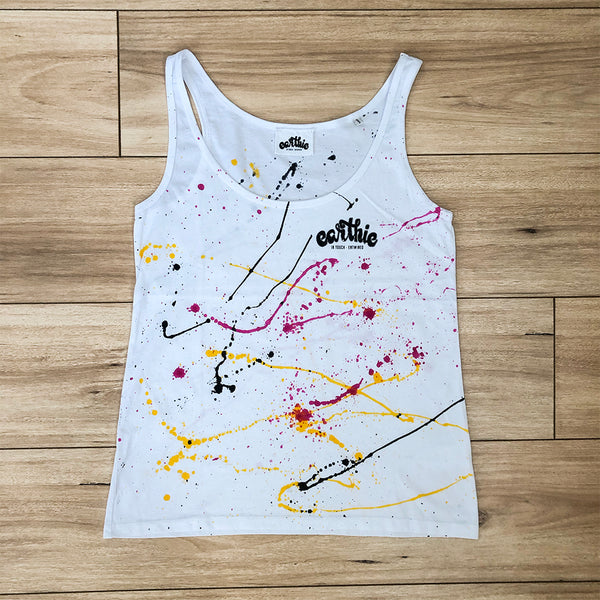 Ink Splatter Loose Fit Singlet