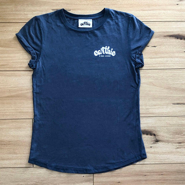 Earthie Rolled Sleeve Tee – Small Logo