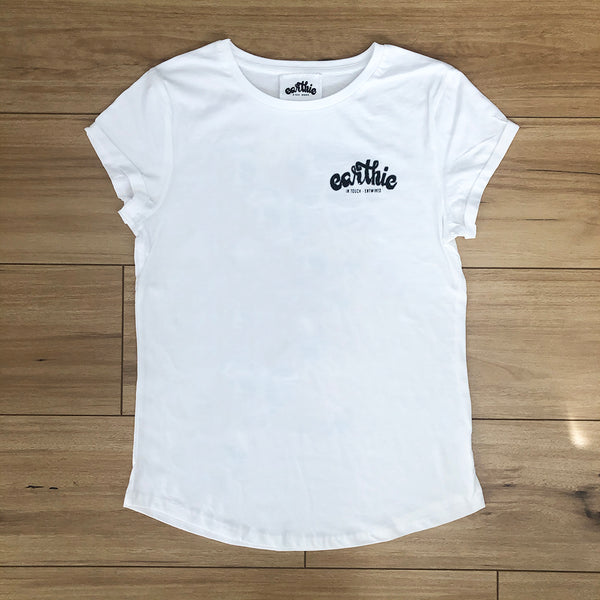 Earthie Rolled Sleeve Tee – Small Logo