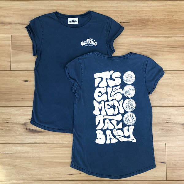 Elemental Rolled Sleeve Tee