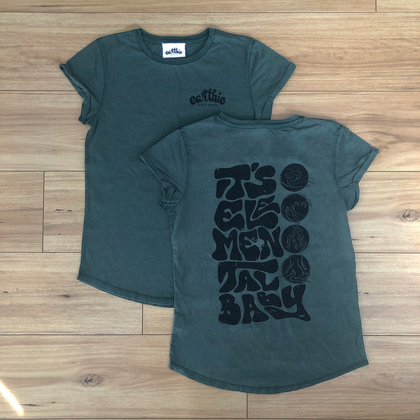 Elemental Rolled Sleeve Tee