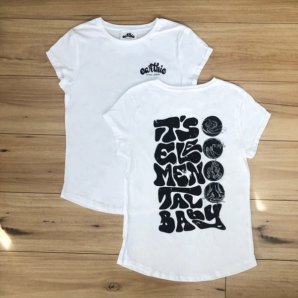 Elemental Rolled Sleeve Tee