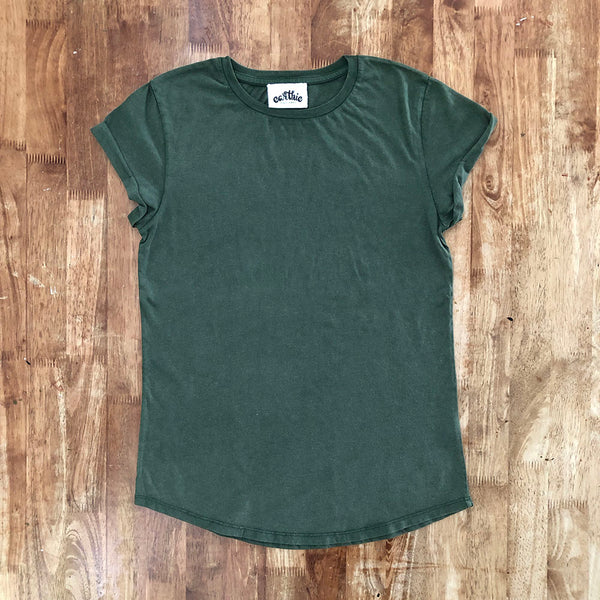 Essentials Rolled Sleeve Tee