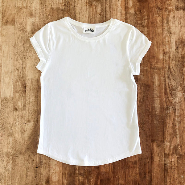 Essentials Rolled Sleeve Tee
