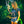 Load image into Gallery viewer, Flower Girl – Womens Rolled Sleeve Tee – Stone Wash Denim - Earthie