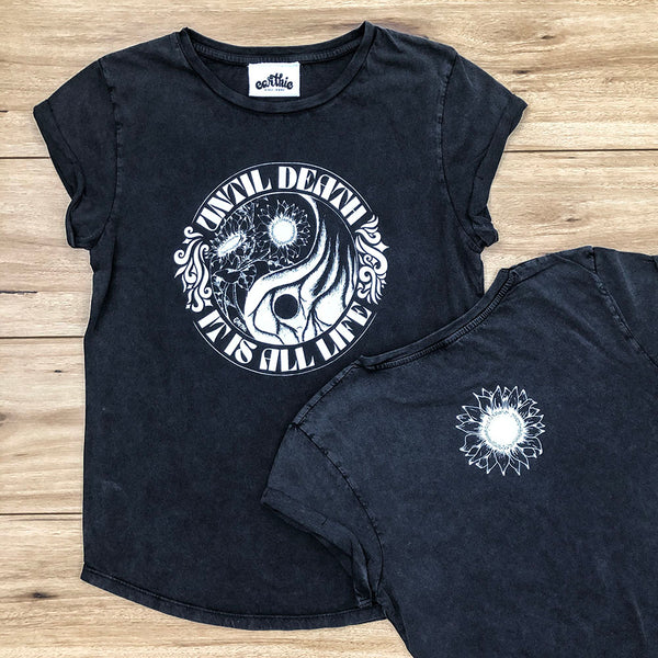 It's All Life Rolled Sleeve Tee
