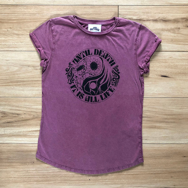 It's All Life Rolled Sleeve Tee