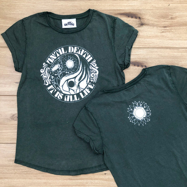 It's All Life Rolled Sleeve Tee