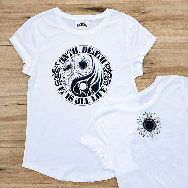 It's All Life Rolled Sleeve Tee