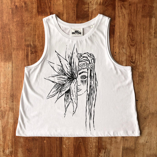 Flower Girl Tank Top