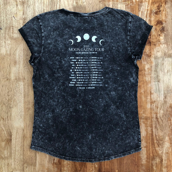 2025 Moon Gazing Tour Rolled Sleeve Tee