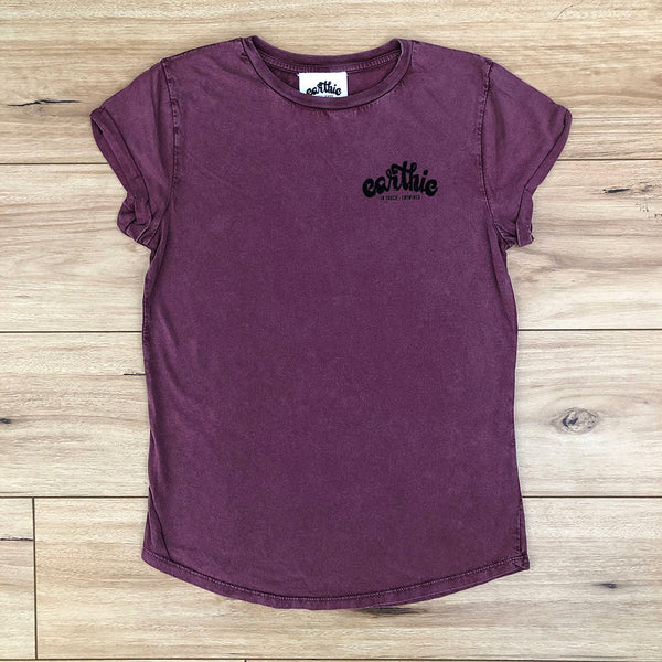 Earthie Rolled Sleeve Tee – Small Logo